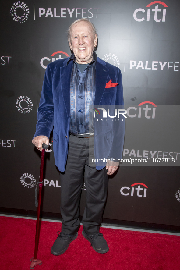 Len Cariou attends ''Blue Bloods'' during PaleyFest 2024 at The Paley Museum in New York, New York, USA, on October 17, 2024. 