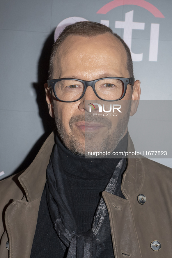 Donnie Wahlberg attends ''Blue Bloods'' during PaleyFest 2024 at The Paley Museum in New York, USA, on October 17, 2024. 