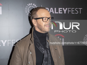 Donnie Wahlberg attends ''Blue Bloods'' during PaleyFest 2024 at The Paley Museum in New York, USA, on October 17, 2024. (