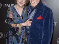 Heather Summerhayes Cariou and Len Cariou attend ''Blue Bloods'' during PaleyFest 2024 at The Paley Museum in New York, New York, USA, on Oc...