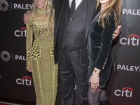 Jillie Mack, Tom Selleck, and daughter Hannah Selleck attend ''Blue Bloods'' during PaleyFest 2024 at The Paley Museum in New York City, USA...