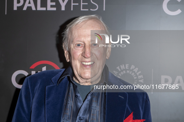 Len Cariou attends ''Blue Bloods'' during PaleyFest 2024 at The Paley Museum in New York, New York, USA, on October 17, 2024. 