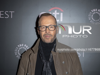 Donnie Wahlberg attends ''Blue Bloods'' during PaleyFest 2024 at The Paley Museum in New York, USA, on October 17, 2024. (