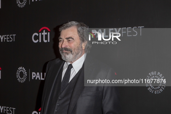 Tom Selleck attends ''Blue Bloods'' during PaleyFest 2024 at The Paley Museum in New York, New York, USA, on October 17, 2024. 