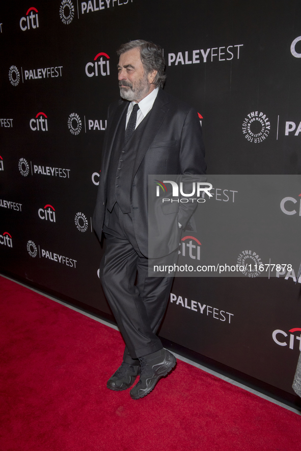 Tom Selleck attends ''Blue Bloods'' during PaleyFest 2024 at The Paley Museum in New York, New York, USA, on October 17, 2024. 