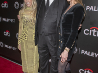 Jillie Mack, Tom Selleck, and daughter Hannah Selleck attend ''Blue Bloods'' during PaleyFest 2024 at The Paley Museum in New York City, USA...