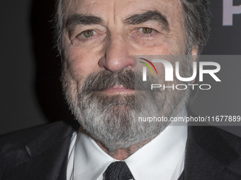 Tom Selleck attends ''Blue Bloods'' during PaleyFest 2024 at The Paley Museum in New York, New York, USA, on October 17, 2024. (