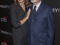 Bridget Moynahan and Executive Producer Kevin Wade attend ''Blue Bloods'' during PaleyFest 2024 at The Paley Museum in New York, New York, U...