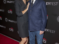 Bridget Moynahan and Executive Producer Kevin Wade attend ''Blue Bloods'' during PaleyFest 2024 at The Paley Museum in New York, New York, U...