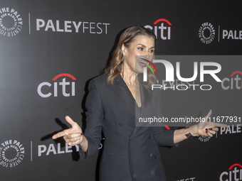 Bridget Moynahan attends ''Blue Bloods'' during PaleyFest 2024 at The Paley Museum in New York, USA, on October 17, 2024. (