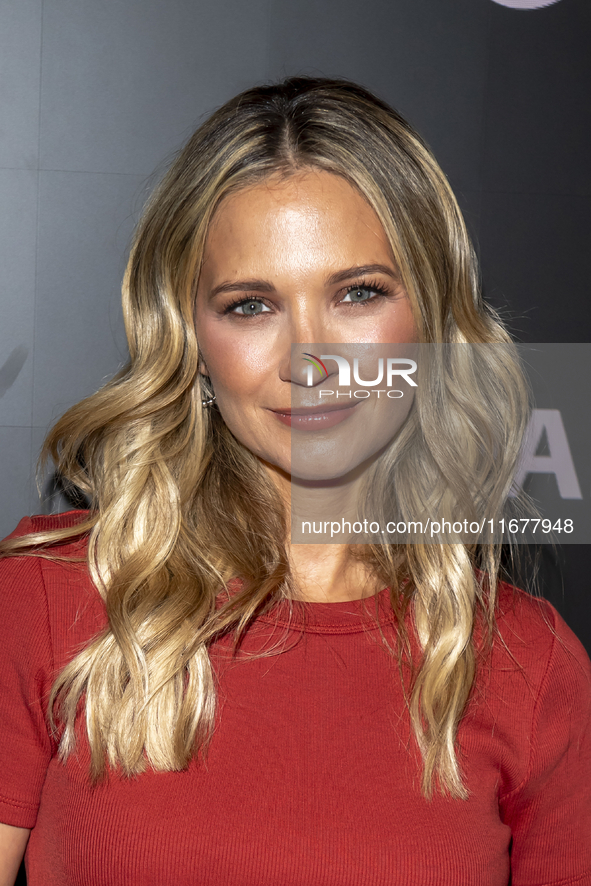 Vanessa Ray attends ''Blue Bloods'' during PaleyFest 2024 at The Paley Museum in New York, USA, on October 17, 2024. 