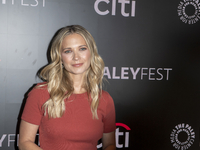 Vanessa Ray attends ''Blue Bloods'' during PaleyFest 2024 at The Paley Museum in New York, USA, on October 17, 2024. (