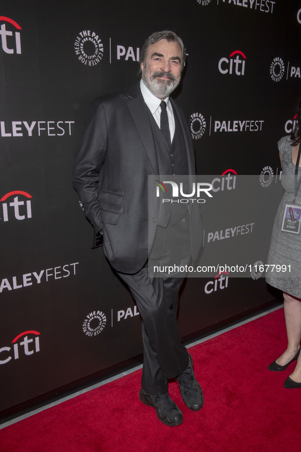 Tom Selleck attends ''Blue Bloods'' during PaleyFest 2024 at The Paley Museum in New York, New York, USA, on October 17, 2024. 