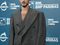 Giancarlo Commare attends the ''Avetrana - Qui Non E Hollywood'' photocall during the 19th Rome Film Festival at Auditorium Parco Della Musi...