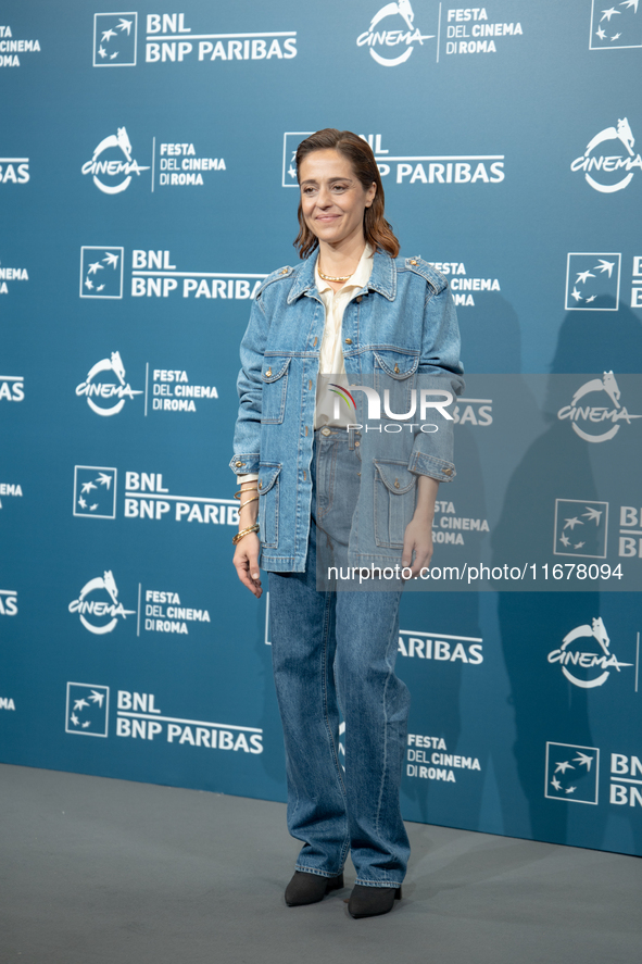 Vanessa Scalera attends the ''Avetrana - Qui Non E Hollywood'' photocall during the 19th Rome Film Festival at Auditorium Parco Della Musica...