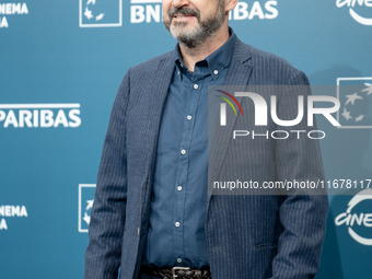 Paolo Pierobon attends the ''Mike'' photocall during the 19th Rome Film Festival at Auditorium Parco Della Musica in Rome, Italy, on October...