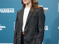 Valentina Romani attends the ''Mike'' photocall during the 19th Rome Film Festival at Auditorium Parco Della Musica in Rome, Italy, on Octob...