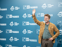 Claudio Gioe attends the ''Mike'' photocall during the 19th Rome Film Festival at Auditorium Parco Della Musica in Rome, Italy, on October 1...