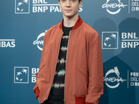 Elia Nuzzolo attends the ''Mike'' photocall during the 19th Rome Film Festival at Auditorium Parco Della Musica in Rome, Italy, on October 1...