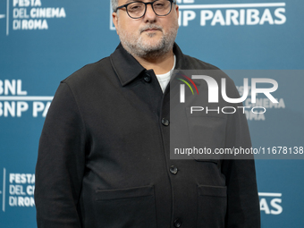 Giuseppe Bonito attends the ''Mike'' photocall during the 19th Rome Film Festival at Auditorium Parco Della Musica in Rome, Italy, on Octobe...