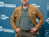 Claudio Gioe attends the ''Mike'' photocall during the 19th Rome Film Festival at Auditorium Parco Della Musica in Rome, Italy, on October 1...