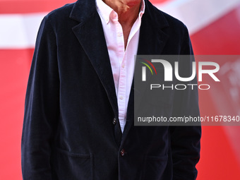 Paolo di Chiesa attends the ''LA VALANGA AZZURRA'' red carpet during the 19th Rome Film Festival at Auditorium Parco Della Musica in Rome, I...