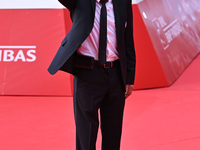 Gustavo Thoeni attends the ''LA VALANGA AZZURRA'' red carpet during the 19th Rome Film Festival at Auditorium Parco Della Musica in Rome, It...