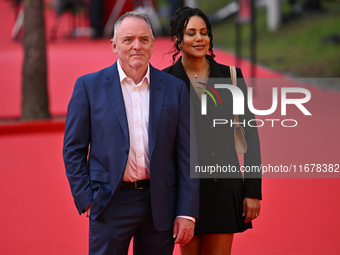 DENNIS LEHANE attends the red carpet during the 19th Rome Film Festival at Auditorium Parco Della Musica in Rome, Italy, on October 18, 2024...