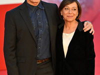 Viggo Mortensen attends the ''THE DEAD DON'T HURT (I MORTI NON FERISCONO)'' red carpet during the 19th Rome Film Festival at Auditorium Parc...