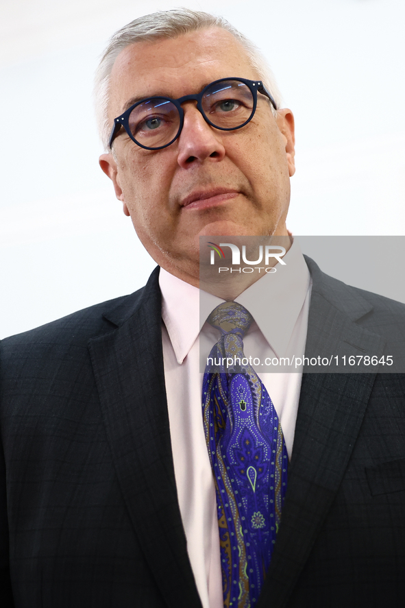 Parliament member Przemyslaw Czarnek at Polish Parliament in Warsaw, Poland on October 18, 2024. 