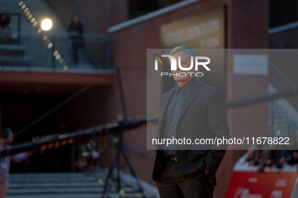 Viggo Mortensen attends the ''The Dead Don't Hurt'' red carpet during the 19th Rome Film Festival at Auditorium Parco Della Musica in Rome,...