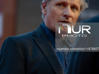 Viggo Mortensen attends the ''The Dead Don't Hurt'' red carpet during the 19th Rome Film Festival at Auditorium Parco Della Musica in Rome,...