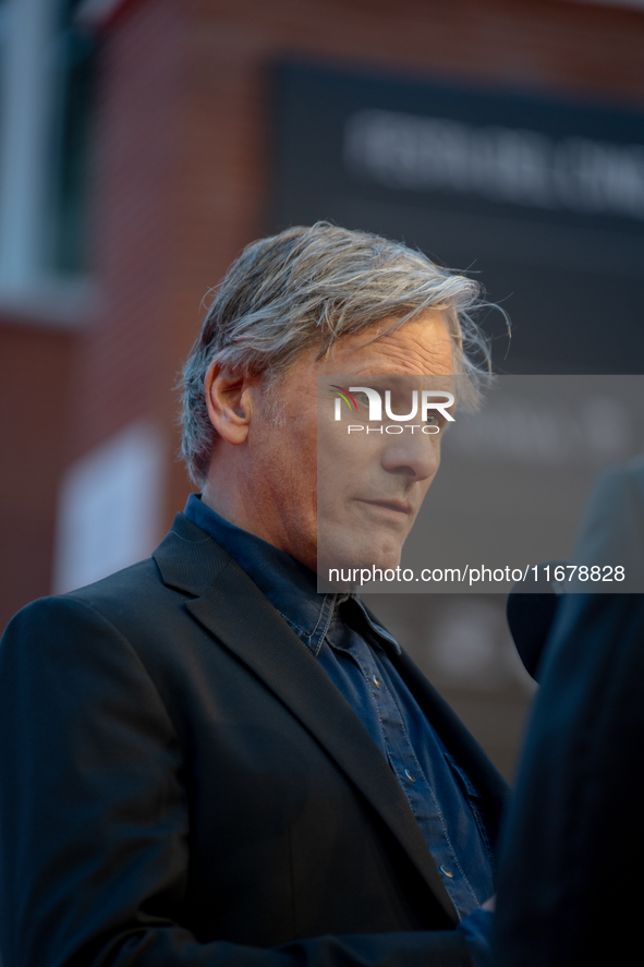 Viggo Mortensen attends the ''The Dead Don't Hurt'' red carpet during the 19th Rome Film Festival at Auditorium Parco Della Musica in Rome,...