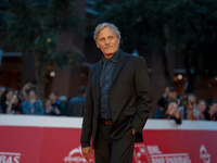 Viggo Mortensen attends the ''The Dead Don't Hurt'' red carpet during the 19th Rome Film Festival at Auditorium Parco Della Musica in Rome,...