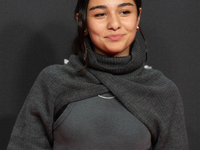 Tanaz Molaei, a German actress, attends the screening of ''Uferpark - Gute Zeiten, Wilden Zeiten'' at Film Palast in Cologne, Germany, on Oc...