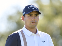 Gavin Green of Malaysia looks on the 9th hole on day two of the Estrella Damm N.A. Andalucia Masters 2024 at Real Club de Golf Sotogrande in...