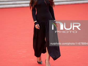 Gala Zohar Martinucci attends the ''Arsa'' red carpet during the 19th Rome Film Festival at Auditorium Parco Della Musica in Rome, Italy, on...