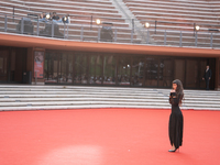 Gala Zohar Martinucci attends the ''Arsa'' red carpet during the 19th Rome Film Festival at Auditorium Parco Della Musica in Rome, Italy, on...