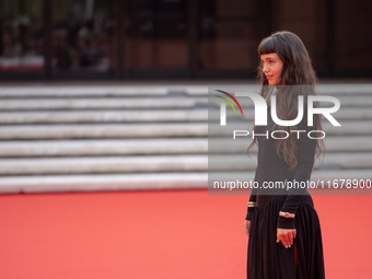 Gala Zohar Martinucci attends the ''Arsa'' red carpet during the 19th Rome Film Festival at Auditorium Parco Della Musica in Rome, Italy, on...