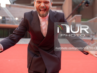 Jacopo Olmo Antinori attends the ''Arsa'' red carpet during the 19th Rome Film Festival at Auditorium Parco Della Musica in Rome, Italy, on...