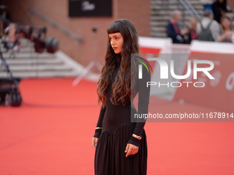 Gala Zohar Martinucci attends the ''Arsa'' red carpet during the 19th Rome Film Festival at Auditorium Parco Della Musica in Rome, Italy, on...