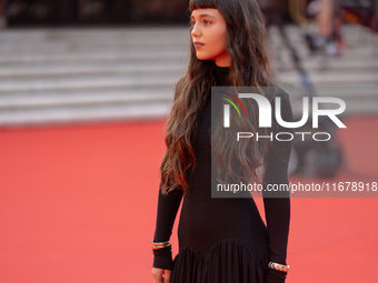 Gala Zohar Martinucci attends the ''Arsa'' red carpet during the 19th Rome Film Festival at Auditorium Parco Della Musica in Rome, Italy, on...