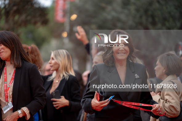 Beatrice Bulgari attends the ''Arsa'' red carpet during the 19th Rome Film Festival at Auditorium Parco Della Musica in Rome, Italy, on Octo...