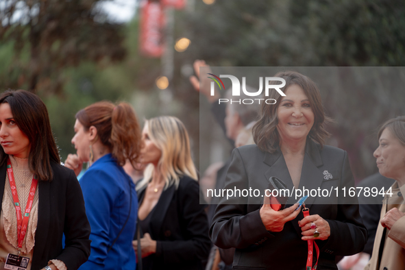 Beatrice Bulgari attends the ''Arsa'' red carpet during the 19th Rome Film Festival at Auditorium Parco Della Musica in Rome, Italy, on Octo...