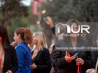 Beatrice Bulgari attends the ''Arsa'' red carpet during the 19th Rome Film Festival at Auditorium Parco Della Musica in Rome, Italy, on Octo...