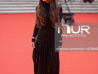 Gala Zohar Martinucci attends the ''Arsa'' red carpet during the 19th Rome Film Festival at Auditorium Parco Della Musica in Rome, Italy, on...