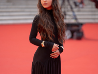 Gala Zohar Martinucci attends the ''Arsa'' red carpet during the 19th Rome Film Festival at Auditorium Parco Della Musica in Rome, Italy, on...