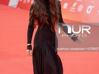 Gala Zohar Martinucci attends the ''Arsa'' red carpet during the 19th Rome Film Festival at Auditorium Parco Della Musica in Rome, Italy, on...