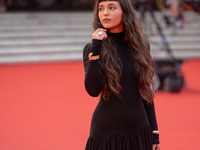 Gala Zohar Martinucci attends the ''Arsa'' red carpet during the 19th Rome Film Festival at Auditorium Parco Della Musica in Rome, Italy, on...