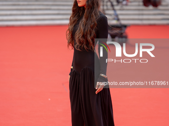 Gala Zohar Martinucci attends the ''Arsa'' red carpet during the 19th Rome Film Festival at Auditorium Parco Della Musica in Rome, Italy, on...